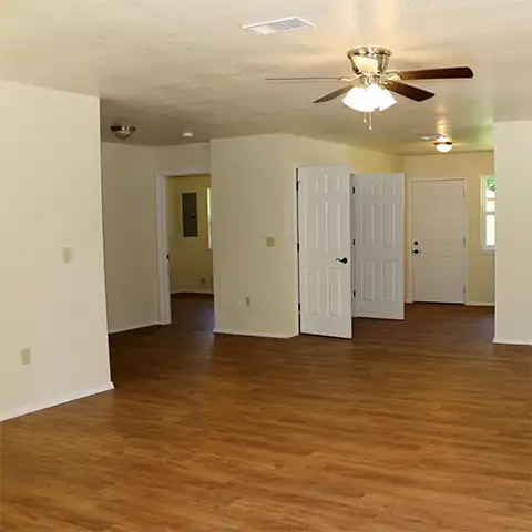 low income housing unit in Oklahoma