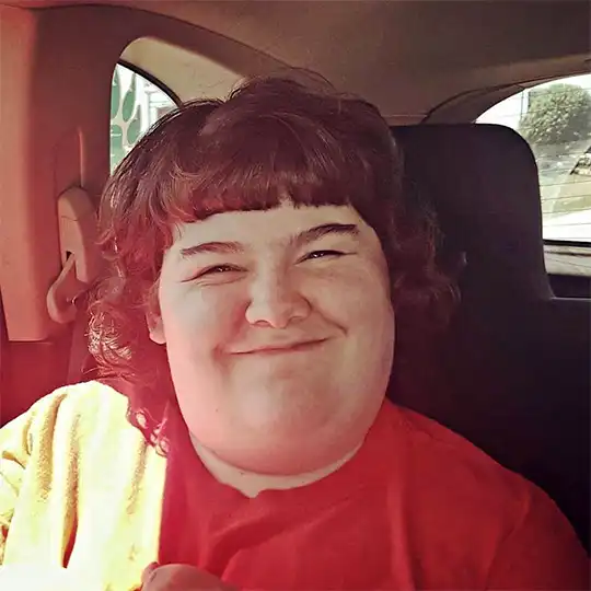 Developmentally disabled person participating in the INCA RAVE Program