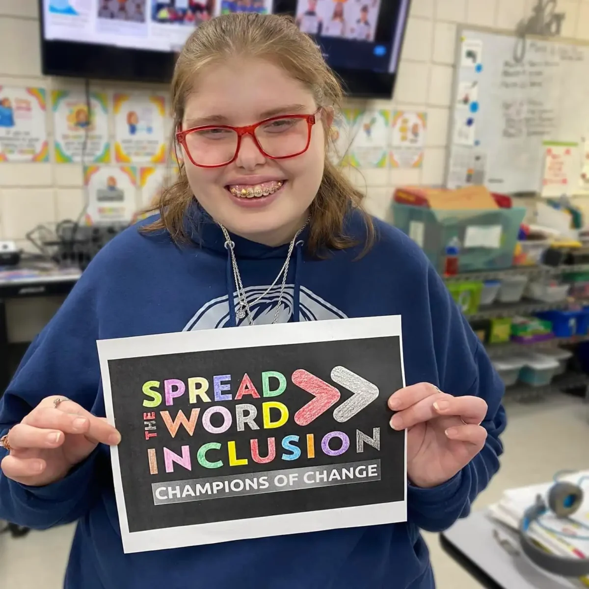 Developmentally disabled person participating in the INCA RAVE Program